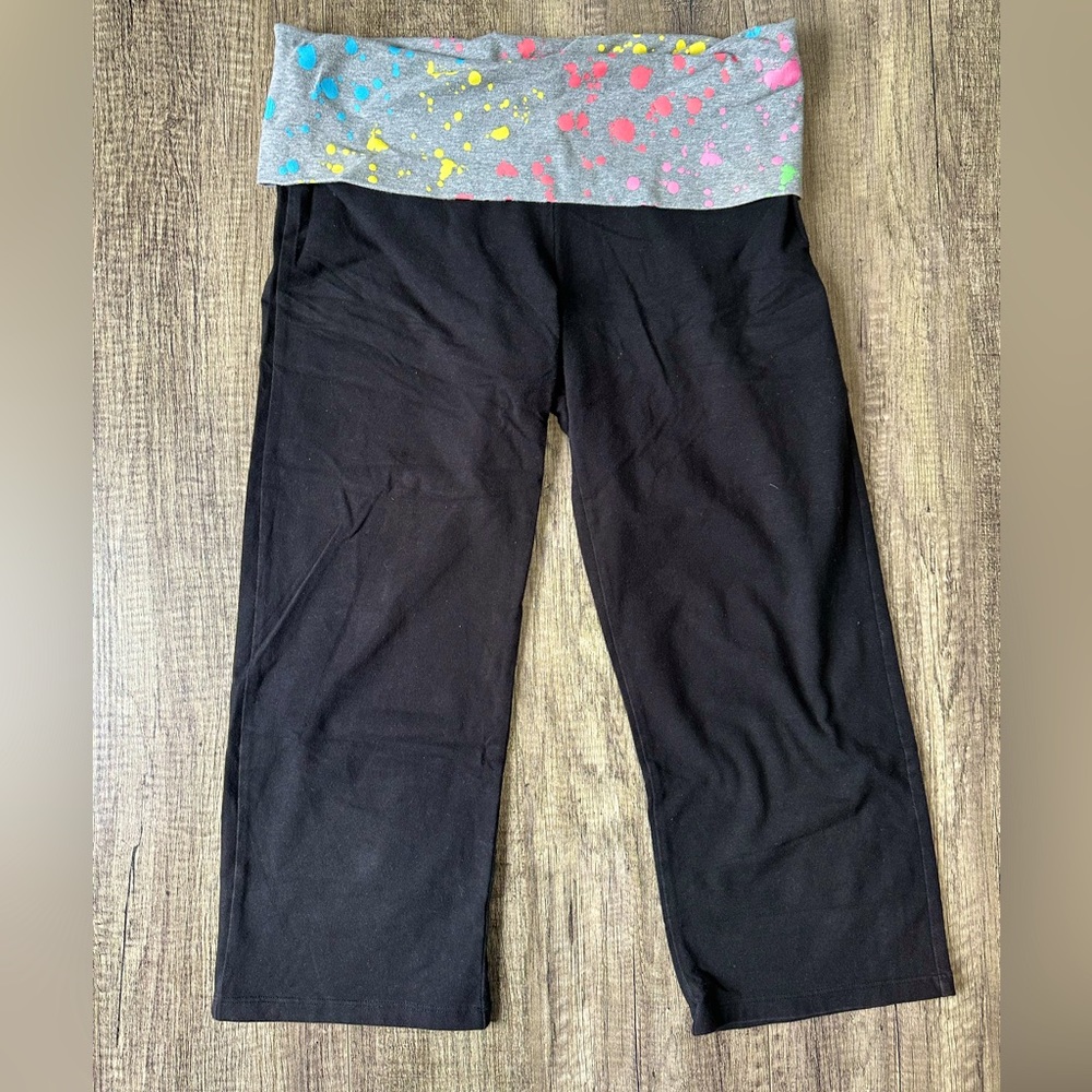 Victoria’s Secret PINK Fold Over Crop Leggings